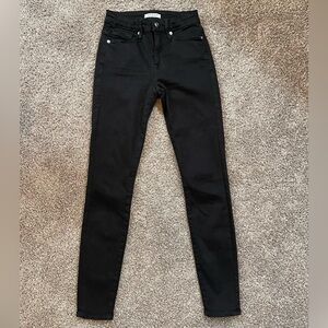 Good American Good Legs black jean